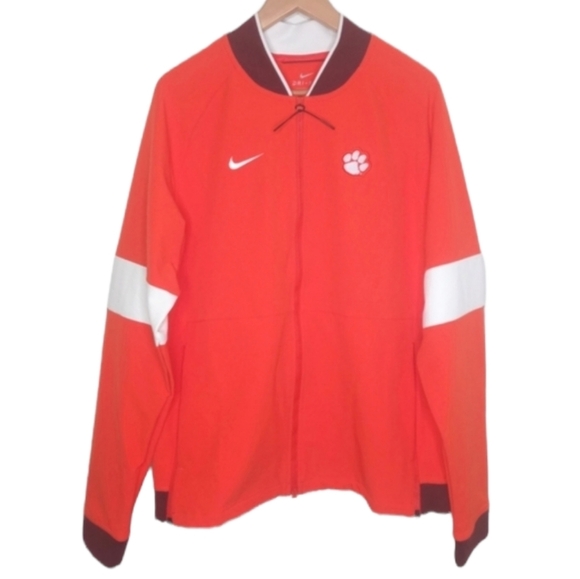 NWT Nike "Clemson Tigers" Therma Full-Zip Jacket - Picture 1 of 10